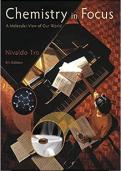 Test Bank for Chemistry in Focus&colon; A Molecular View of Our World&comma; 5th Edition by Nivaldo J&period; Tro &vert; Complete Chapters &vert; Verified Questions & Answers &vert; Latest Chemistry Exam Prep&NewLine;&NewLine;