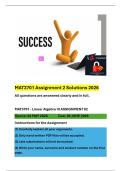 MAT3701 Assignment 2 Solutions 2026