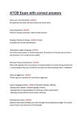 ATCB Exam with correct answers