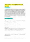 Death Doula Exam with Questions and Answers