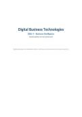 Digital Business Technologies -2e jaar KMO management - Arteveldehogeschool Stefan Biccler