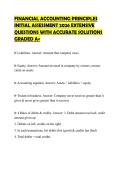 FINANCIAL MODELING BOARD&NewLine;EVALUATION 2026 GUARANTEED PASS&NewLine;ANSWERS GRADED A&plus;
