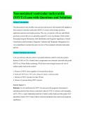 Non-sustained ventricular tachycardia &lpar;NSVT&rpar; Exam with Questions and Solutions