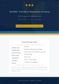 MAC2601 Exam Revision OCT&sol;NOV 2026 Questions & Answers Past Papers 2026 &vert;Principles of Management Accounting&vert;