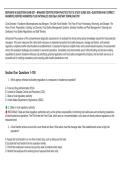 SERVSAFE 90 QUESTION EXAM SET &ndash; MANAGER CERTIFICATION PRACTICE TEST & STUDY GUIDE 2026 &ndash;QUESTIONS AND CORRECT&NewLine;ANSWERS &lpar;VERIFIED ANSWERS&rpar; PLUS RATIONALES 2026 Q&A &vert; INSTANT DOWNLOAD PDF&period;