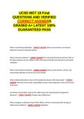 UCSD MGT 18 Final EXAM QUESTIONS AND VERIFIED CORRECT ANSWERS GRADED A&plus; -LATEST 2026-2027- 100- GUARANTEED PASS&period;docx&NewLine;&NewLine;