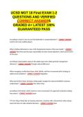 UCSD MGT 18 Final EXAM 1-2 QUESTIONS AND VERIFIED CORRECT ANSWERS GRADED A&plus; -LATEST 2026-2027- 100- GUARANTEED PASS&period;docx&NewLine;&NewLine;