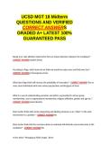 UCSD MGT 18 Midterm EXAM QUESTIONS AND VERIFIED CORRECT ANSWERS GRADED A&plus; -LATEST 2026-2027- 100- GUARANTEED PASS&period;docx&NewLine;&NewLine;