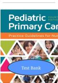 Test Bank for Pediatric Primary Care&colon; Practice Guidelines for Nurses 4th Edition by Beth Richardson All 1-36 Chapters Covered &comma;Latest Edition&period; BEST COPY