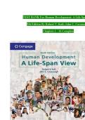 TEST BANK For Human Development&colon; A Life-Span View&comma; 9th Edition By Robert V&period; Kail&semi; John C&period; Cavanaugh&comma; &lpar;All Chapters 1-16&rpar; complete solution &vert; ultimate guide graded A&plus;&period;LATEST UPDATED