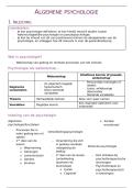 Psychologie &vert; Algemene Psychologie &vert; VIVES Kortrijk &vert; 2025&sol;26