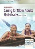 Test Bank for Anderson&rsquo;s Caring for Older Adults Holistically&comma; 6th Edition&comma; Tamara R&period; Dahlkemper&NewLine;