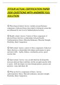 FITOUR COMPREHENSIVE TEST&NewLine;SCRIPT 2026 QUESTIONS WITH&NewLine;SOLUTIONS 100&percnt; CORRECT&period;