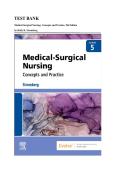 Complete Test Bank for Medical-Surgical Nursing&colon; Concepts and Practice &lpar;5th Edition&rpar; by Holly K&period; Stromberg &vert; Comprehensive 2026 Nursing Exam Prep with Answers
