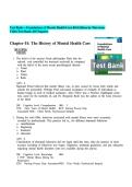 Foundations of Mental Health Care &lpar;8th Ed&period;&rpar; &ndash; Morrison-Valfr&eacute; Test Bank