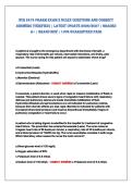 NUR 2474 PhaRm Exam 2 NCLEx QUESTIONS aND CORRECT&NewLine;aNSwERS &lpar;VERIFIED&rpar; &vert; LaTEST UPDaTE 2026&sol;2027 &vert; GRaDED&NewLine;a&plus; &vert; BRaND NEw &vert; 100&percnt; GUaRaNTEED PaSS 