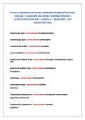 nur 2474 pharmacology exam 2 rasmussen pharmocology exam&NewLine;1 modules 1-3 QuesTIons and correcT answers &lpar;VerIFIed&rpar; &vert;&NewLine;laTesT updaTe 2026&sol;2027 &vert; graded a&plus; &vert; Brand new &vert; 100&percnt;&NewLine;guaranTeed pass 