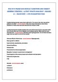 NUR 2474 PhaRm QUiz modUle 8 QUeSTioNS aNd CoRReCT&NewLine;aNSweRS &lpar;VeRiFied&rpar; &vert; laTeST UPdaTe 2026&sol;2027 &vert; GRaded&NewLine;a&plus; &vert; BRaNd New &vert; 100&percnt; GUaRaNTeed PaSS