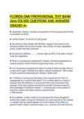 FLORIDA AQUATIC PEST CONTROL 2026&NewLine;ACTUAL TEST PAPER COMPLETE&NewLine;QUESTIONS WITH VERIFIED ANSWERS&NewLine;COMPREHENSIVE STUDY GUIDE GRADED&NewLine;A&plus;