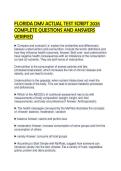 FLORIDA DMV TEST PAPER QUESTIONS AND&NewLine;SOLUTIONS 2026 GRADED A&plus;