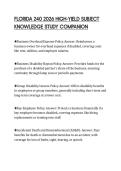FLORIDA CHIROPRACTIC EXAM SCRIPT FINAL&NewLine;PAPER 2026 COMPLETE QUESTIONS AND&NewLine;ANSWERS REVIEW