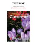 Test Bank for Organic Chemistry 12th Edition by Francis A&period; Carey&comma; Robert M&period; Giuliano&comma; Chapter 1-27  &vert;All Chapters  