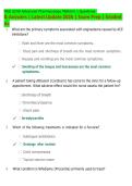 NSG 5240 Advanced Pharmacology Midterm &vert; Practice Questions & Answers &vert; Latest Update 2026 &vert; Exam Prep &vert; Graded A&plus;