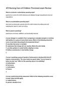 ATI Nursing Care of Children Proctored Exam &ndash; Complete Review Study Guide