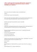 CSPR - Certified Specialist Payment Rep &lpar;HFMA&rpar;EXAM&comma; comprehensive questions and verified answers &vert;&vert; QUESTIONS WITH ACCURATE ANSWERS &vert; GET IT RIGHT &vert;&excl;&NewLine;