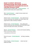 Exam 4 content- Advanced Pathophysiology Neurologic System&comma; Musculoskeletal and Endocrine 