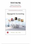  Test Bank for Managerial Accounting 4th Edition by Stacey M&period; Whitecotton&comma; Robert Libby and Fred Phillips&comma; Chapter 1-13 &vert; All Chapters