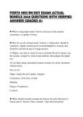 FORTIS HESI RN EXIT EXAMS&NewLine;CERTIFICATION PACKAGE SCRIPT 2026&NewLine;COMPREHENSIVE Q&A ALREADY PASSED