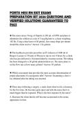 FORTIS FINAL EXAM SCRIPT 2026 COMPLETE&NewLine;QUESTIONS AND CORRECT ANSWERS