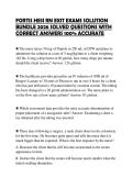 FORTIS EXAM REVIEW 2026 PRACTICE&NewLine;SOLUTION QUESTIONS AND ANSWERS&NewLine;