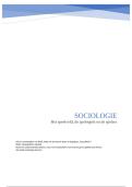 Collegeaantekeningen Sociologie &vert; KU Leuven &vert; 2025&sol;26&NewLine;18&sol;20 gehaald