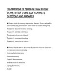 FOUNDATIONS OF MEDICAL LANGUAGE&NewLine;UPDATED SCRIPT 2026 PRACTICE&NewLine;SOLUTIONS GRADED A&plus;