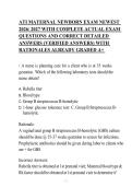 ATI Maternal Newborn Review 2026&colon; The &num;1 Study Guide for Proctored Exam &lpar;Pass on First Try&rpar;