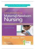 Test Bank Davis Advantage for Maternal-Newborn Nursing The Critical Components of Nursing Care 4th Edition Durham Chapman &vert; All 1-19 Chapters Covered With Questions And Verified Solutions With Detailed Rationales And Case Studies&period;