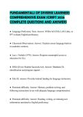 FUNDAMENTALS OF MICROBIOLOGY EXAM 2&NewLine;COMPREHENSIVE STUDY GUIDE 2026&NewLine;PRACTICE QUESTIONS AND ACCURATE&NewLine;ANSWERS GRADED A&plus;