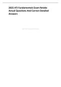 ATI RN Fundamentals Proctored Actual Exam 2026 Volume 1&comma; 2&3 Questions Bank