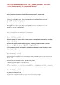 PHYS 165 Module 4 Exam Newest 2026 Complete Questions &vert; With 100&percnt; Correct Answers graded A&plus; Guaranteed Success&excl;&excl;&NewLine;