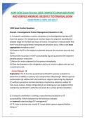 ACRP CCRA Actual Final Exam Newest &sol; ACRP CCRA Exam Preparation