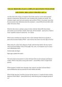 NUR 242 MED&sol;SURG EXAM 3&vert; COMPLETE QUESTIONS WITH EXPERT SOLUTIONS &vert; 2026 LATEST UPDATED &vert; GET A&plus;