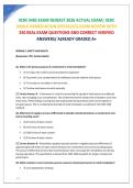 IICRC MRS EXAM NEWEST 2026 ACTUAL EXAM&vert; IICRC &lpar;MOLD REMEDIATION SPECIALIST&rpar; EXAM