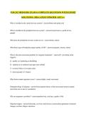 NUR 242 MED&sol;SURG EXAM 4&vert; COMPLETE QUESTIONS WITH EXPERT SOLUTIONS &vert; 2026 LATEST UPDATED &vert; GET A&plus;