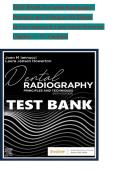 TEST BANK For Dental Radiography&colon;  &NewLine;Principles and Techniques 6th Edition  &NewLine;by Joen Iannucci & Laura Jansen Howerton  &NewLine;Chapters 1 - 35 &vert; Complete