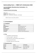 Samenvatting Frans VMBO GL TL Eindexamen 2026 - Leesvaardigheid Woordenschat Grammatica Werkwoorden Pass&eacute; Compos&eacute; Lidwoorden Faux Amis &plus; 15 Oefenvragen