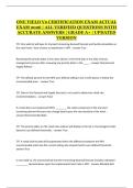 One Yield V2 Certification Exam &ndash; Practice Questions and Verified Answers &lpar;2026 Updated Version&rpar;