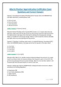 Alberta Plumber Apprenticeship Certification Exam Questions and Correct Answers