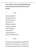 ECPI NUR 164 CHAPTERS 1-17 ACTUAL EXAM &ndash; QUESTIONS AND ANSWERS &vert; VERIFIED&NewLine;AND WELL DETAILED ANSWERS &vert; PLUS RATIONALES &vert; GUARANTEED PASS &vert; LATEST&NewLine;EXAM UPDATE